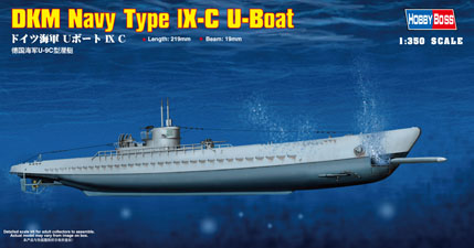 1/350 German Type IX-C U-Boat - Click Image to Close
