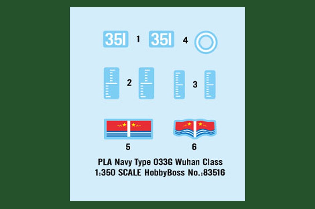 1/350 Chinese PLAN Type 033G Wuhan Class Submarine - Click Image to Close