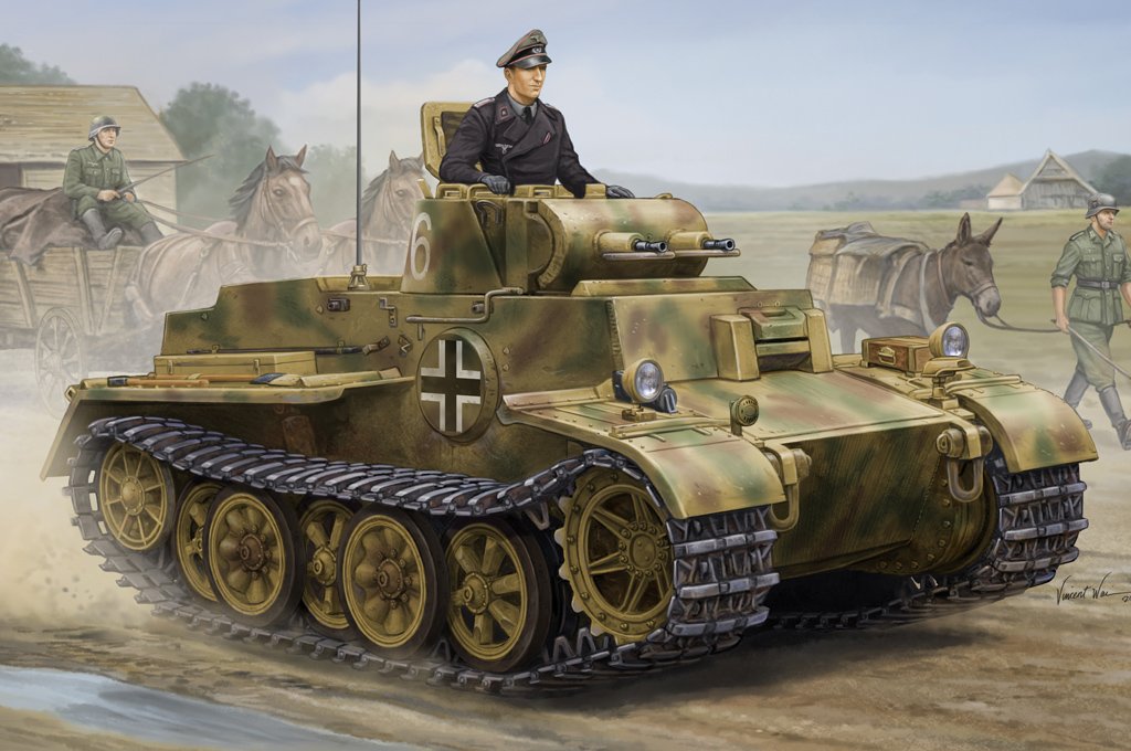 1/35 German Pz.kpfw.I Ausf.F (VK18.01) Late - Click Image to Close