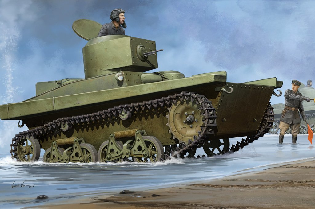 1/35 Soviet T-37A Light Tank (Podolsk) - Click Image to Close