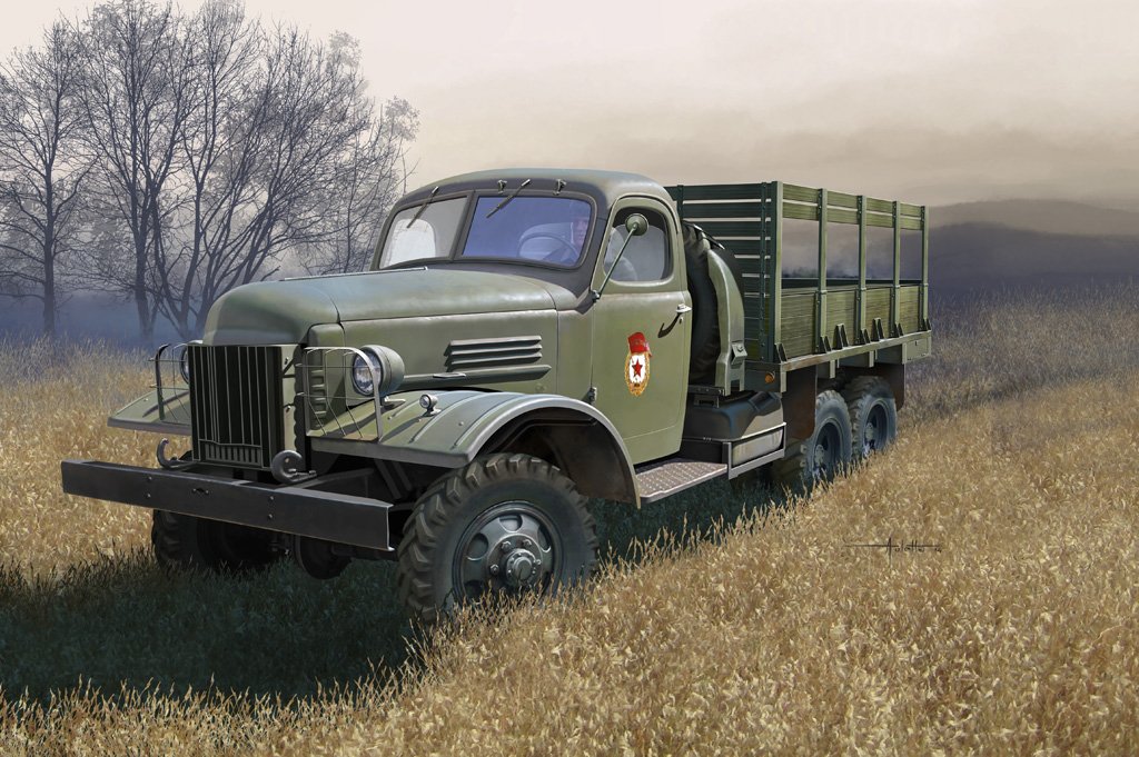 1/35 Russian ZIS-151 Truck - Click Image to Close
