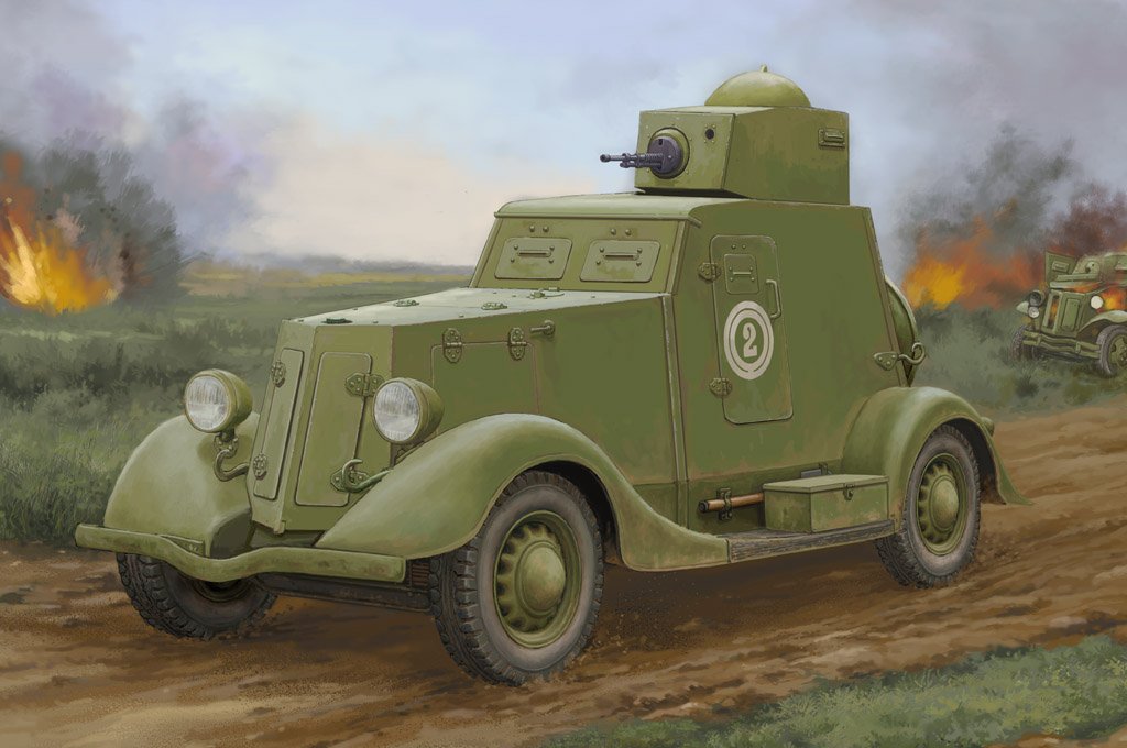 1/35 Soviet BA-20 Armored Car Mod.1939 - Click Image to Close