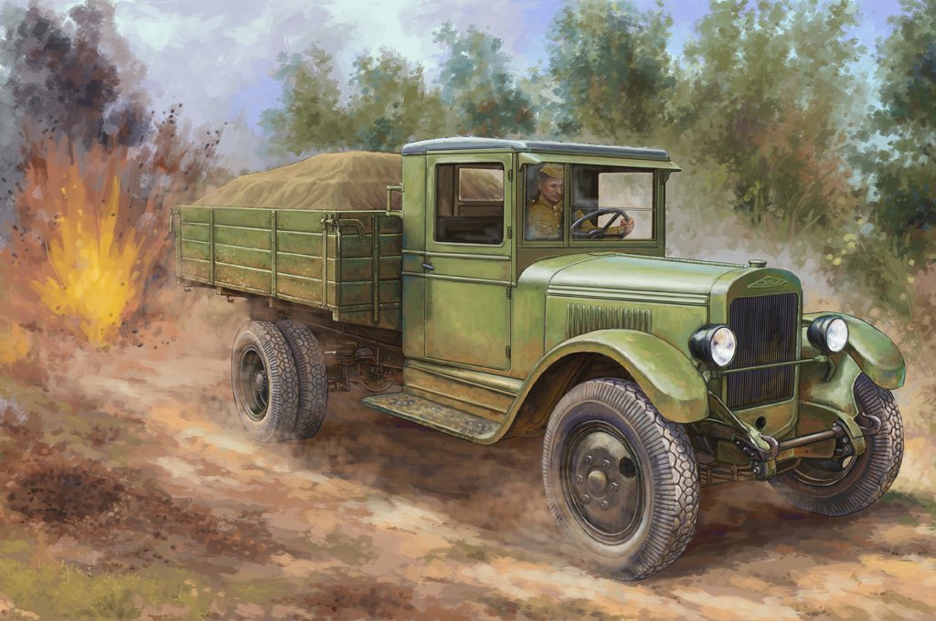 1/35 Russian ZIS-5 Truck - Click Image to Close
