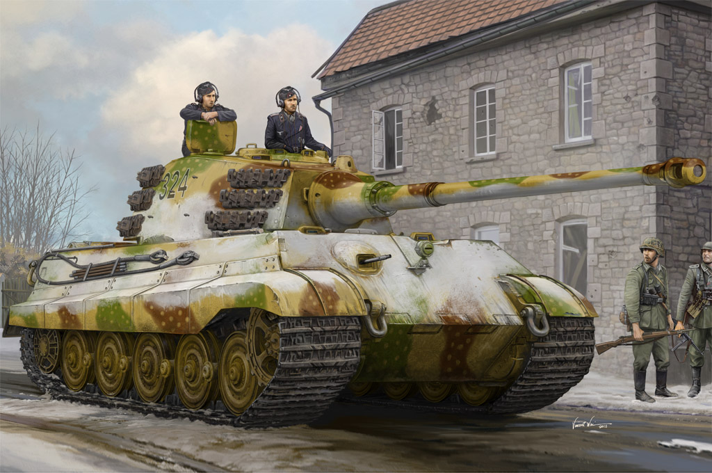 1/35 Sd.Kfz.182 King Tiger (Henschel Feb-1945 Production) - Click Image to Close