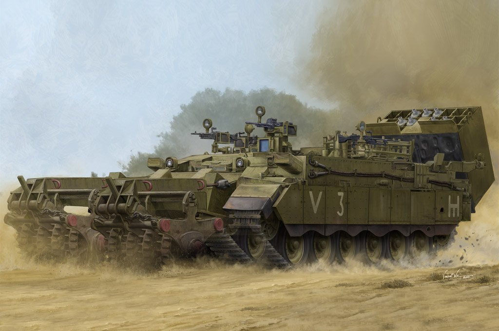 1/35 IDF Puma AEV Heavily Armored Combat Engineering Vehicle - Click Image to Close