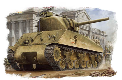 1/48 US Sherman M4A3 - Click Image to Close