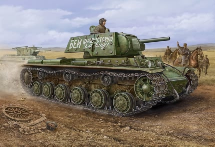 1/48 Russian KV-1's Ehkranami Tank - Click Image to Close
