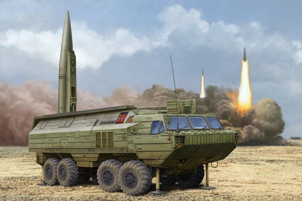 1/35 Soviet SS-23 Spider Tactical Ballistic Missile - Click Image to Close