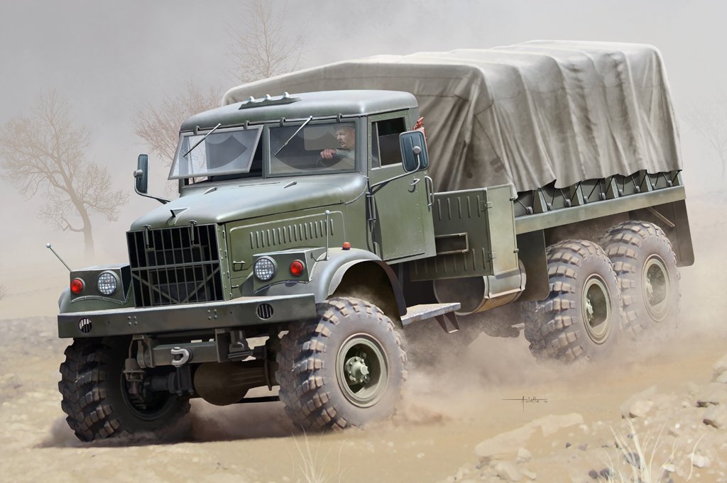 1/35 Russian KrAZ-255B Truck - Click Image to Close