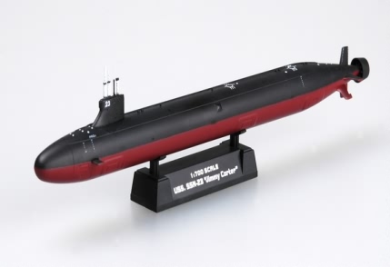 1/700 USS SSN-23 Jimmy Carter Attack Submarine - Click Image to Close