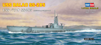 1/700 USS Balao SS-285 Submarine - Click Image to Close