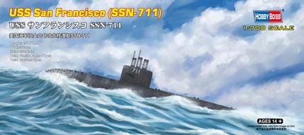 1/700 USS San Francisco SSN-711 Submarine - Click Image to Close