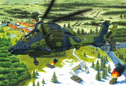 1/72 Eurocopter EC-665 Tiger UHT Attack Helicopter - Click Image to Close
