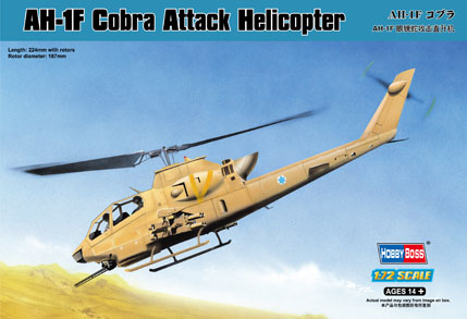 1/72 AH-1F Cobra Attack Helicopter - Click Image to Close