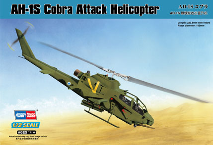 1/72 AH-1S Cobra Attack Helicopter - Click Image to Close