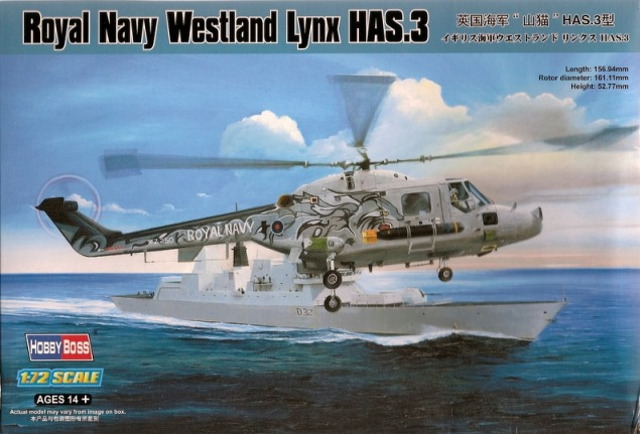 1/72 Royal Navy Westland Lynx HAS.3 - Click Image to Close