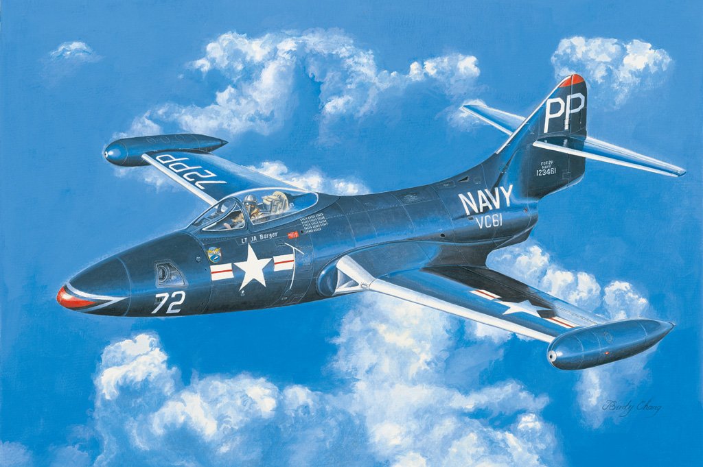 1/72 F9F-2P Panther - Click Image to Close