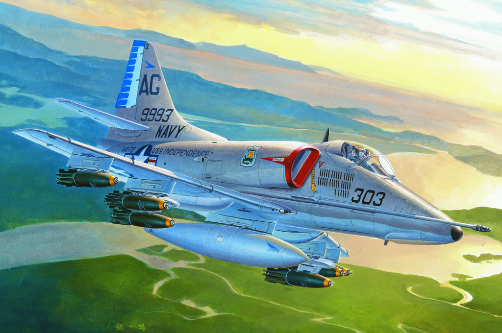 1/72 A-4E Skyhawk - Click Image to Close