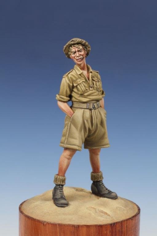 1/35 WWII British Soldier, Western Desert 1940 - Click Image to Close