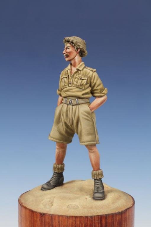 1/35 WWII British Soldier, Western Desert 1940 - Click Image to Close