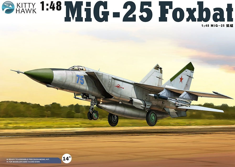 1/48 MiG-25PD/PDS Foxbat - Click Image to Close