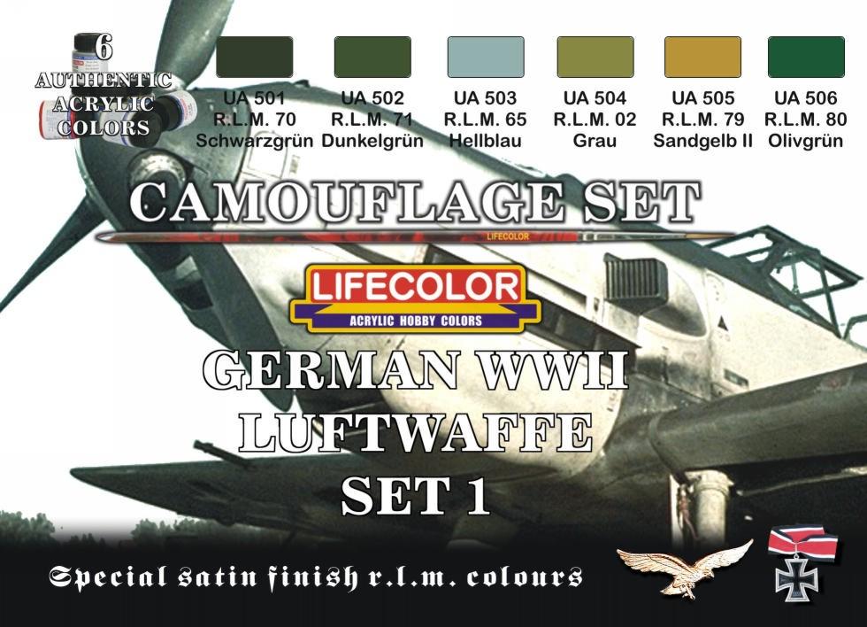 German WWII Luftwaffe Set #1 - Click Image to Close