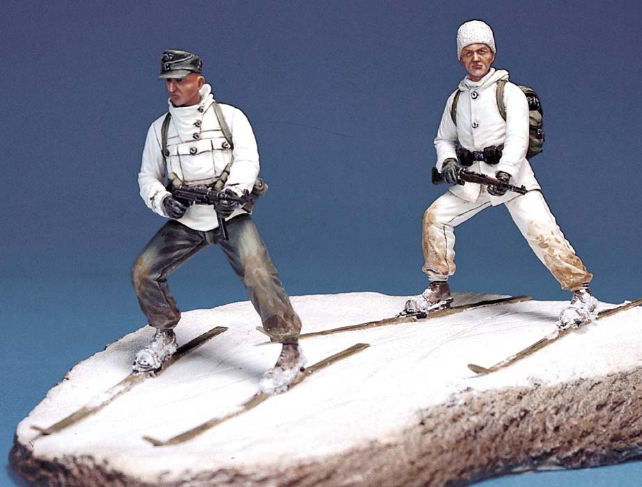 1/35 WWII German Ski Troopers Set - Click Image to Close