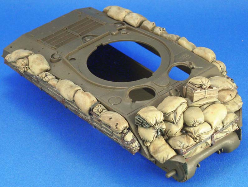 1/35 Sherman M4A3 Sandbag Armor Set - Click Image to Close