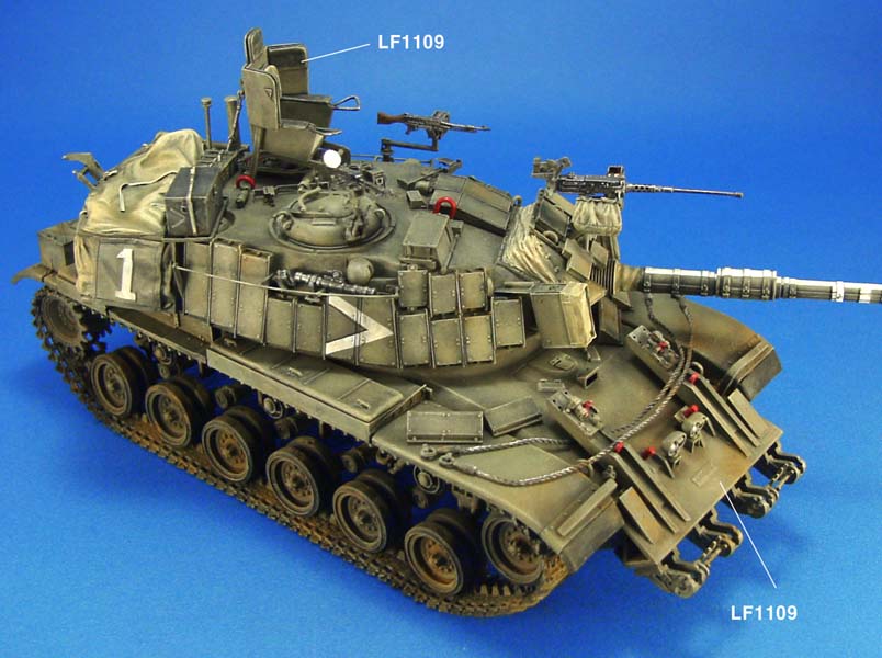 1/35 Magach 6B Gal Conversion Set for all M60 kits - Click Image to Close