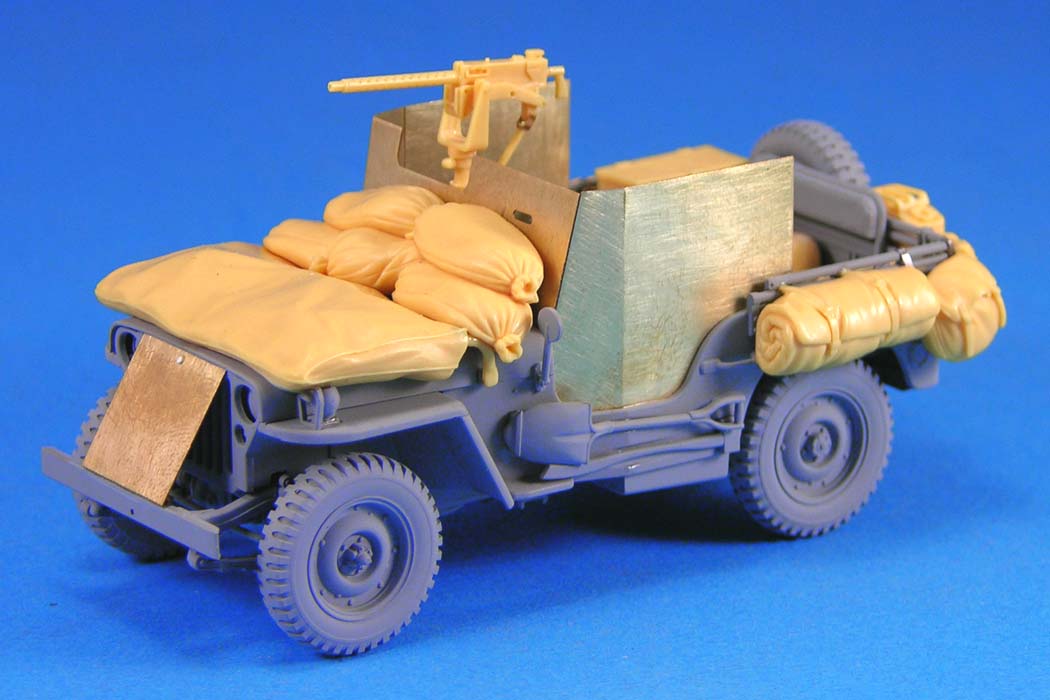1/35 Willys MB Jeep Applique Armor Set - Click Image to Close
