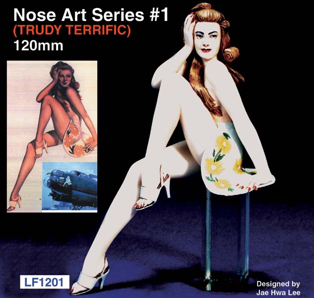 1/15 Nose Art Series #1 "Trudy Terrific" - Click Image to Close