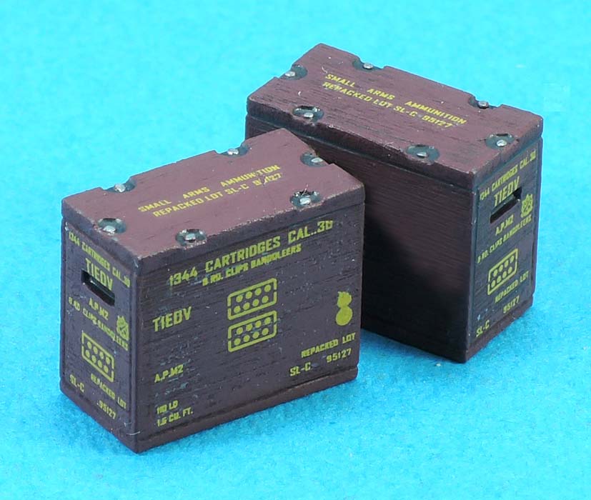 1/35 M1917 Cal.30 Ammo Crate (8 RND Clips) - Click Image to Close
