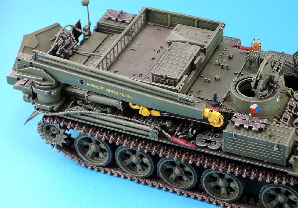 1/35 VT-55AM Conversion Set for Tamiya T-55 - Click Image to Close