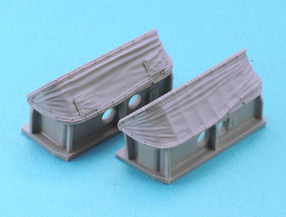 1/35 Leopard 1 A5/C2 Mantelet Covers Set for Takom - Click Image to Close