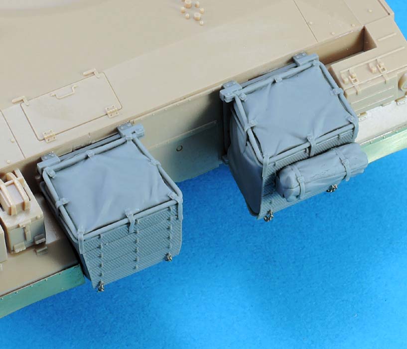 1/35 Merkava MK.IID Turret/Hull Basket Set for Academy - Click Image to Close