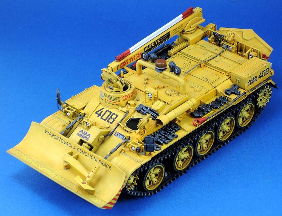 1/35 ZS-55AM Conversion Set w/MK SK-11 Track for Tamiya T-55 - Click Image to Close