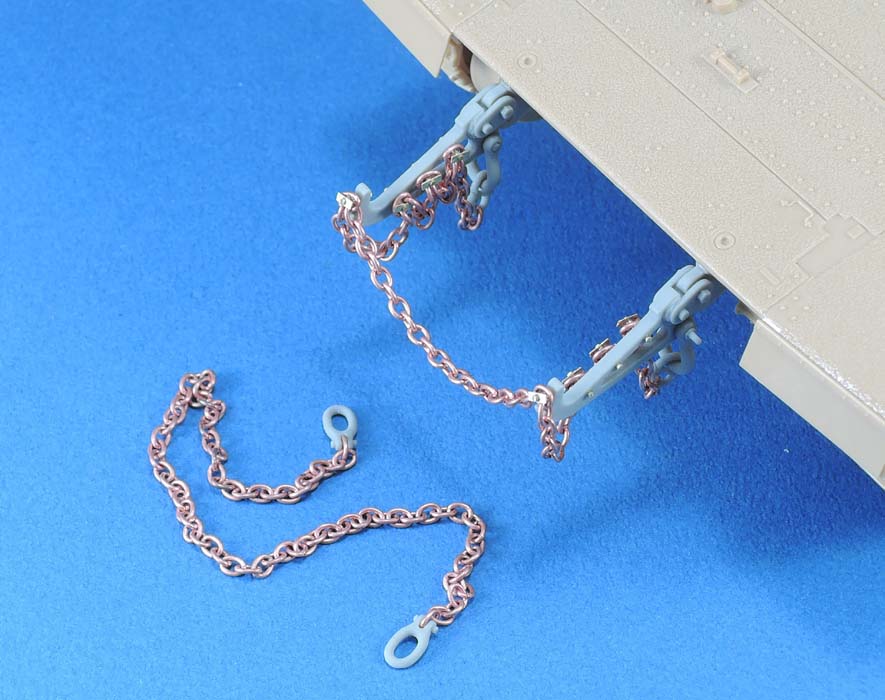 1/35 IDF AFV Towing Horn/Chain Set - Click Image to Close
