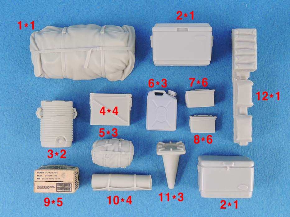 1/35 Modern US AFV Stowage Set S2 - Click Image to Close