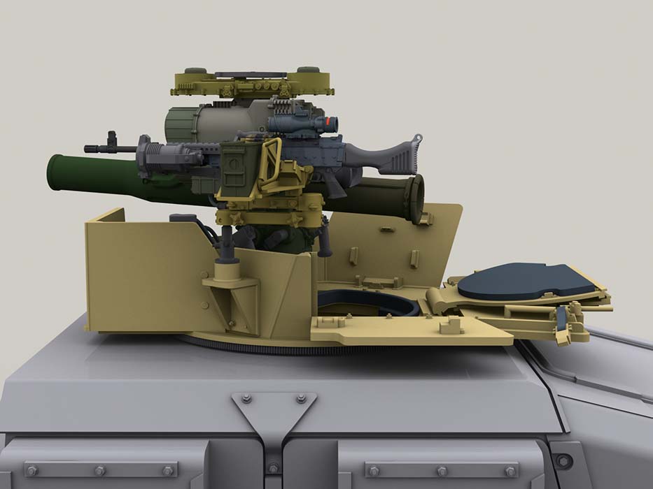 1/35 Humvee TOW Turret Set - Click Image to Close