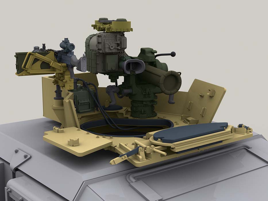 1/35 Humvee TOW Turret Set - Click Image to Close