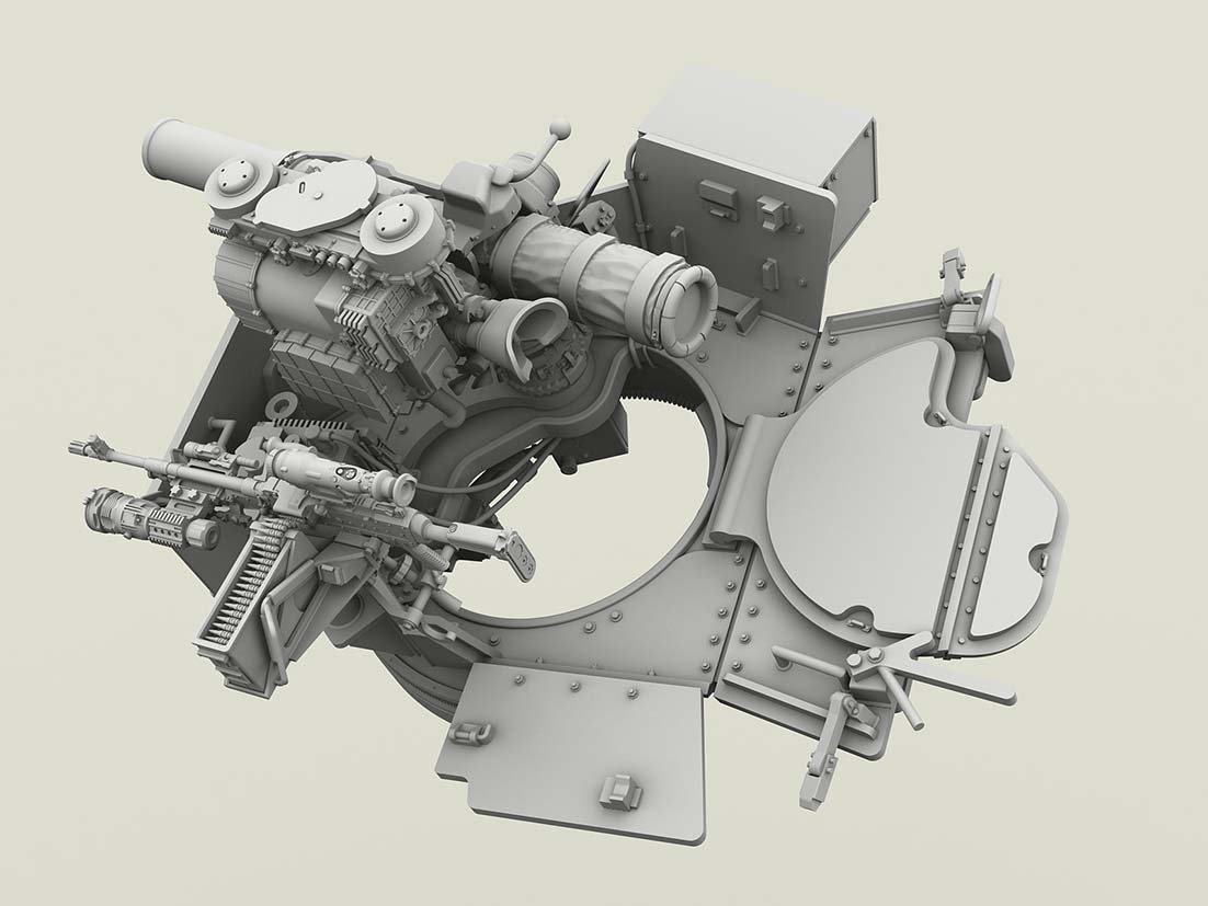 1/35 MRAP Tow Turret Set - Click Image to Close