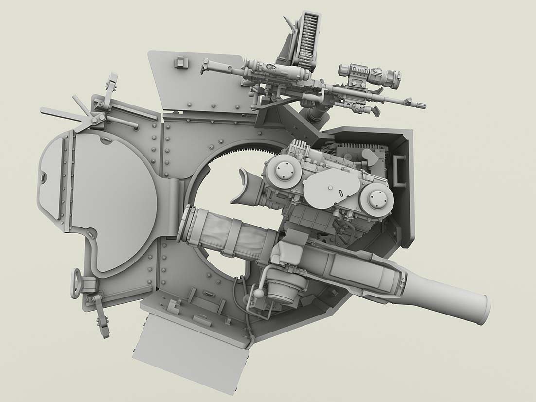 1/35 MRAP Tow Turret Set - Click Image to Close