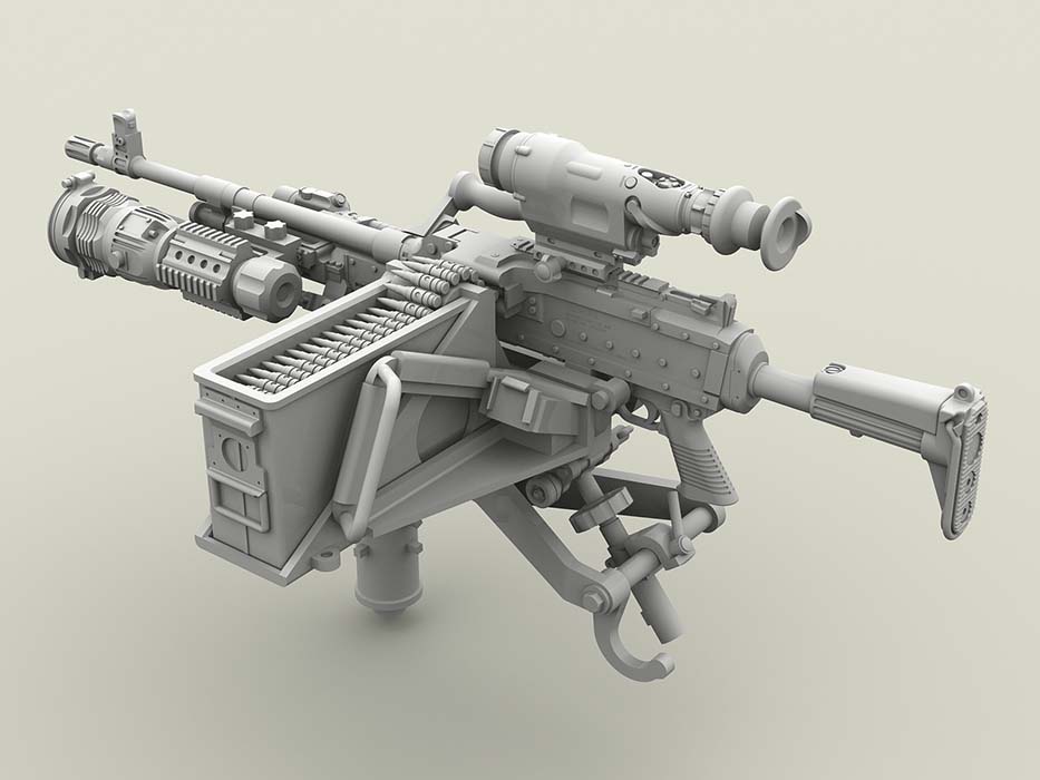 1/35 M240 Swing Ver.2 Set (2ea) - Click Image to Close