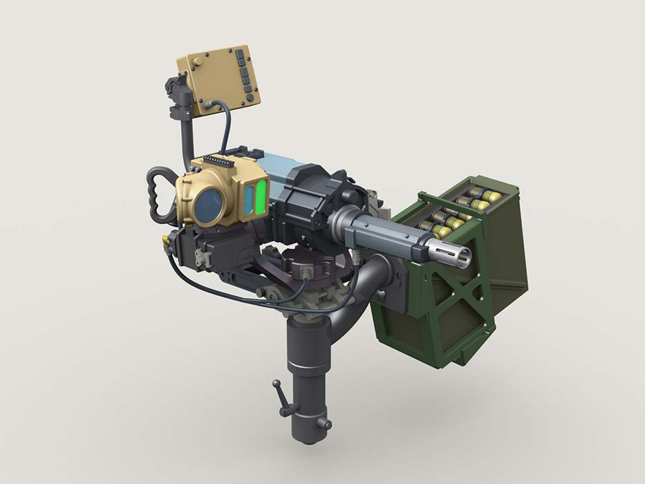 1/35 MK47 Striker 40mm AGL w/LVSII Sight Basic Set - Click Image to Close