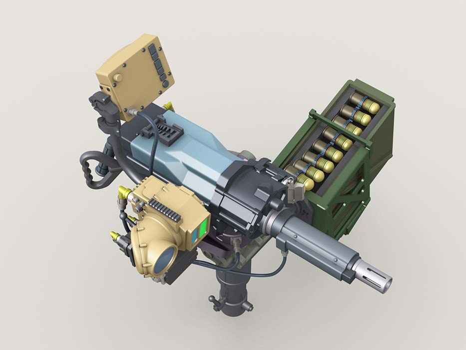 1/35 MK47 Striker 40mm AGL w/LVSII Sight Basic Set - Click Image to Close