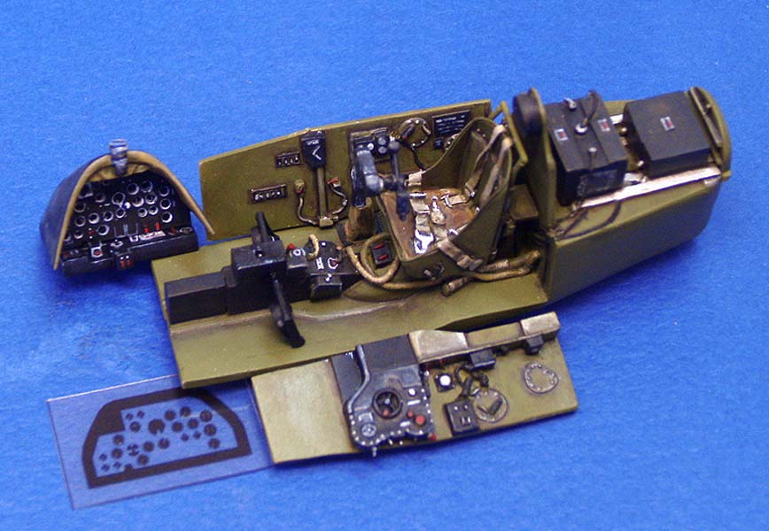 1/48 P-38J Cockpit Set for Academy/Hasegawa - Click Image to Close