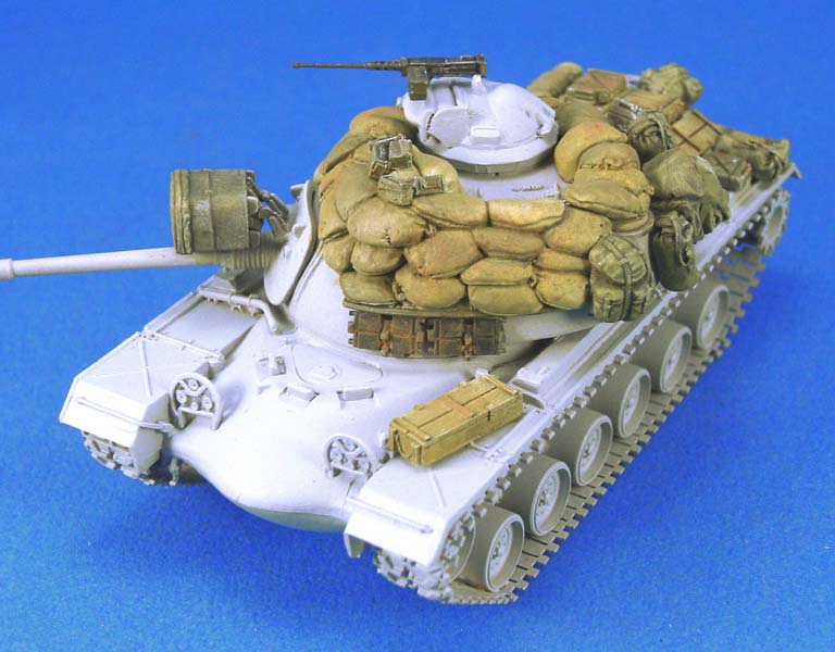1/72 M48A3 Sand Bag Armor & Stowage Set (Vietnam) - Click Image to Close