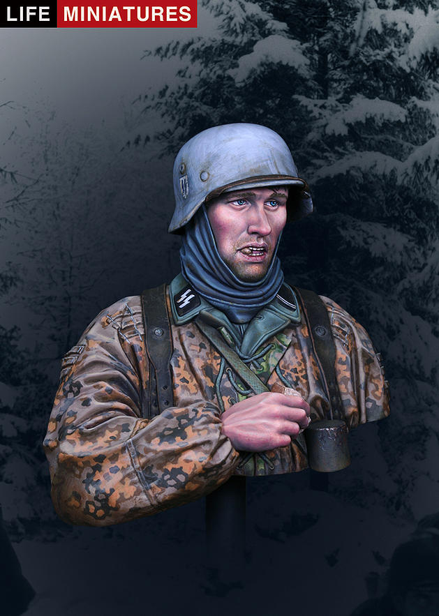 1/10 German Waffen-SS Infantryman, Ardennes 1944 - Click Image to Close