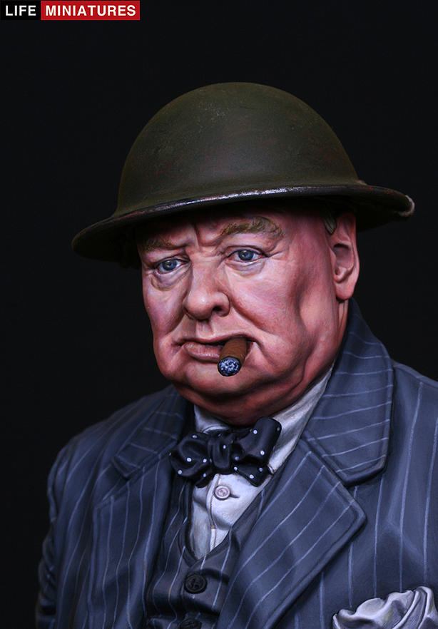 1/10 "Never Surrender" British Prime Minister Winston Churchill - Click Image to Close