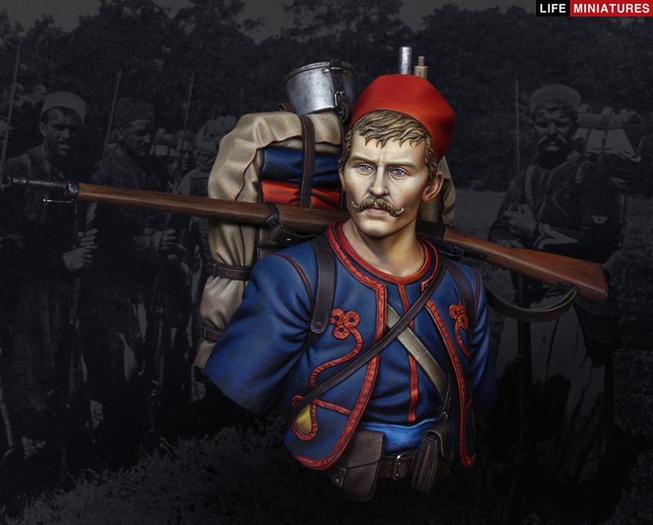1/10 French Zouave Regiment in 1914 - Click Image to Close